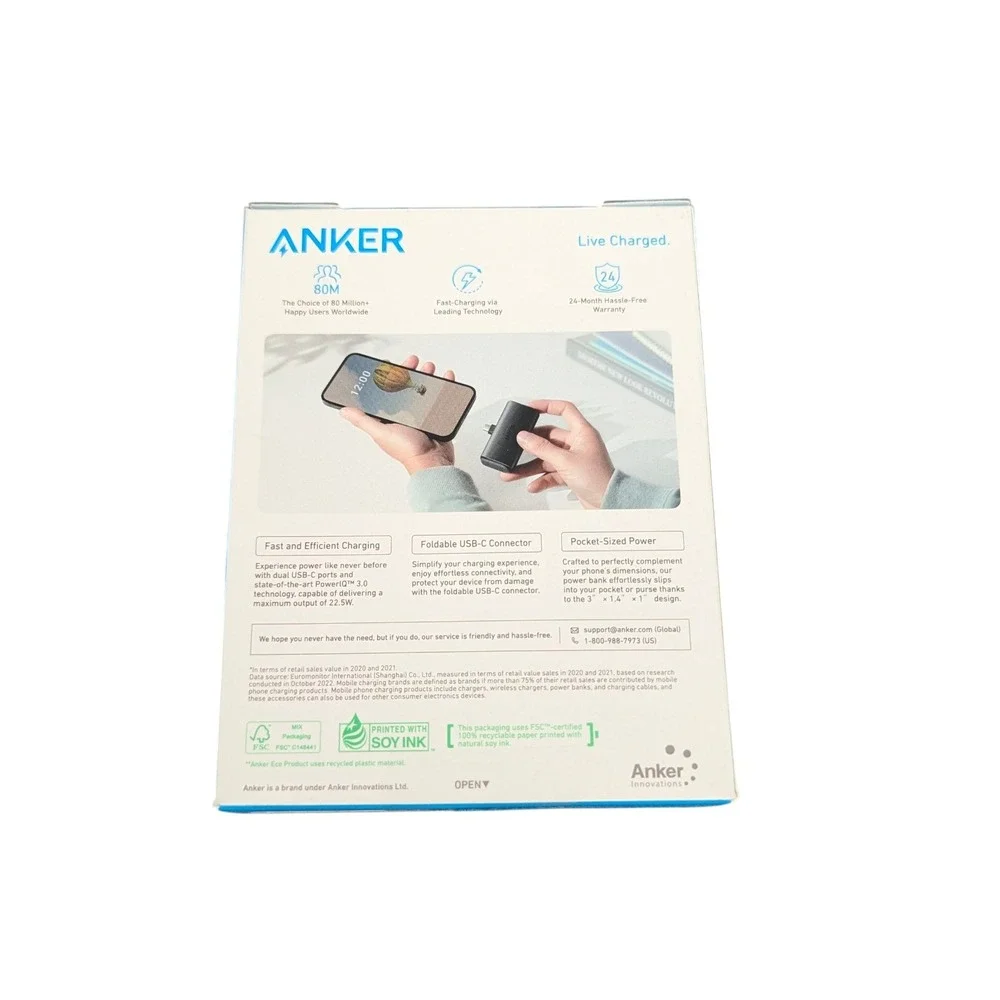Anker important notes